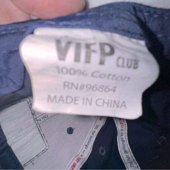 Lot of 3 Carnival Cruise Lines VIFP Caps Adjustable Hats Navy Blue OSFA - Picture 7 of 7